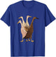 Running Duck Indian Runner Duck T-Shirt - T-Shirt | Royal
