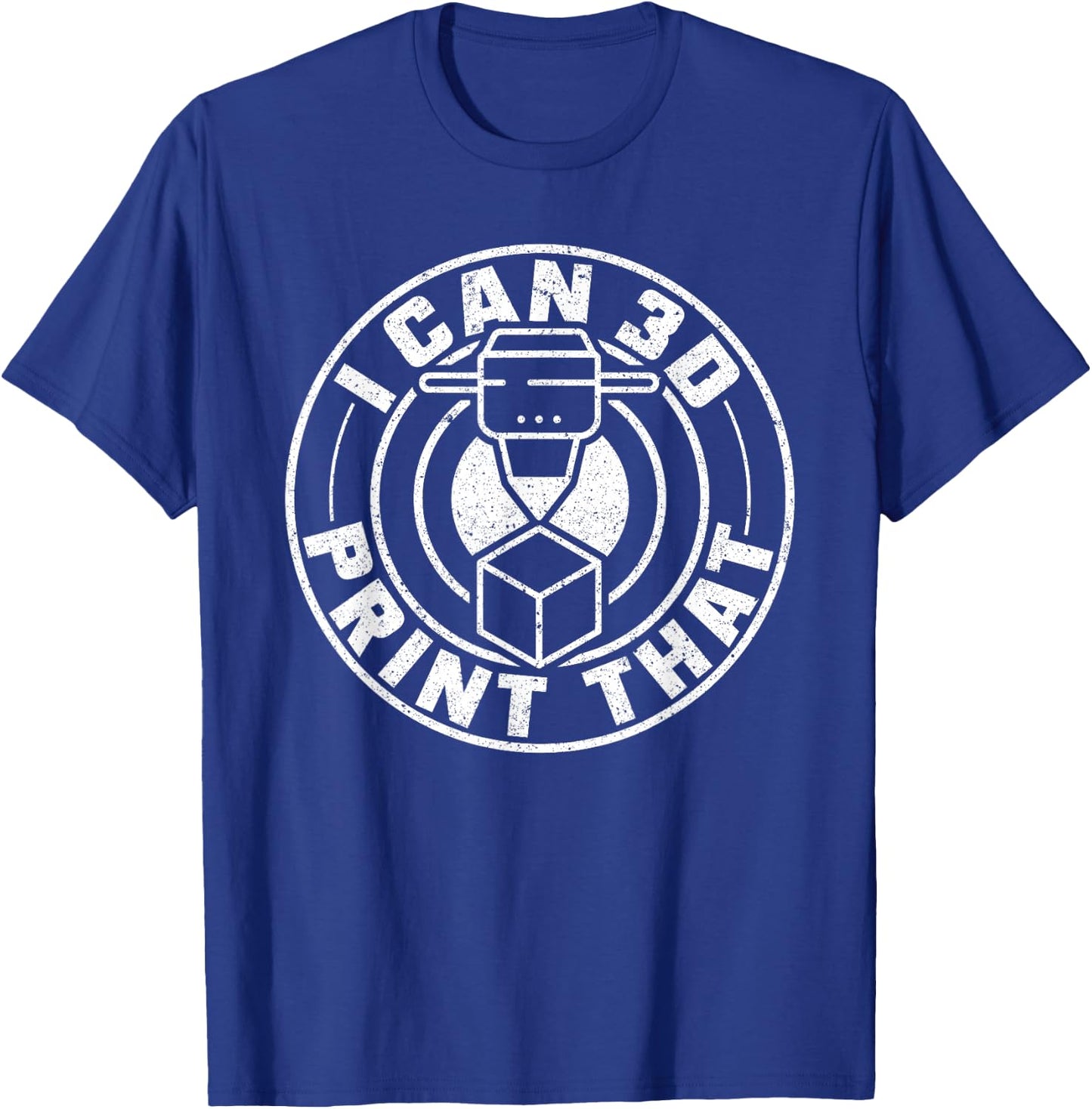 I Can Print That 3D T-Shirt - T-Shirt | Royal