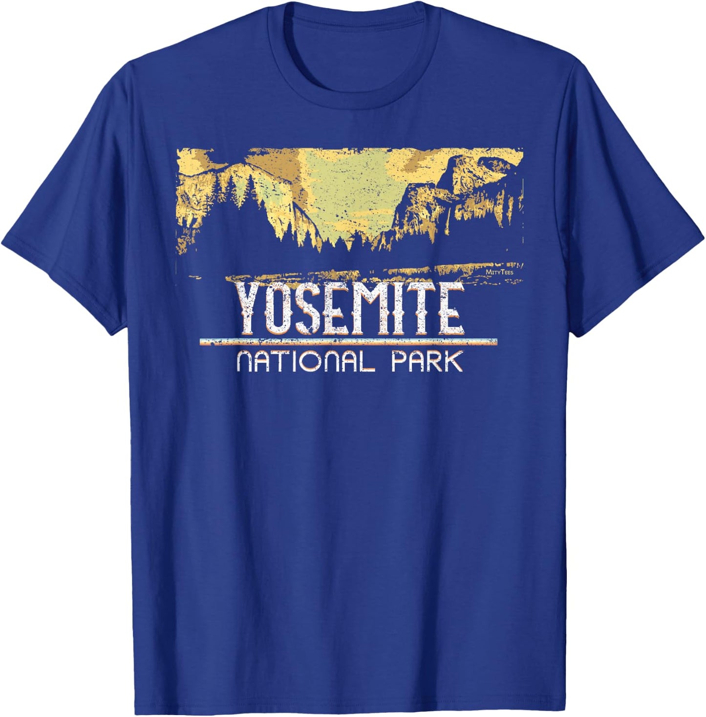 Vintage Postcard - National Park - Yosemite T-Shirt - T-Shirt | Royal