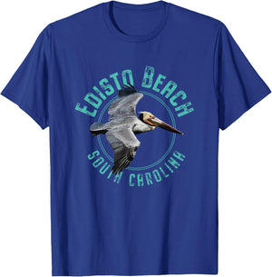 Edisto Beach South Carolina Women Girls Kids T-Shirt - T-Shirt | Royal