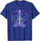 Yoga Meditation Spiritual Body Energy Chakra T-Shirt - T-Shirt | Royal