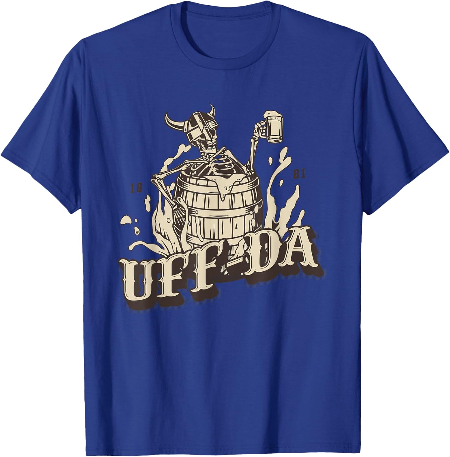 Funny Scandinavian Uff Da popular Nordic Quotes and Sayings T-Shirt - T-Shirt | Royal