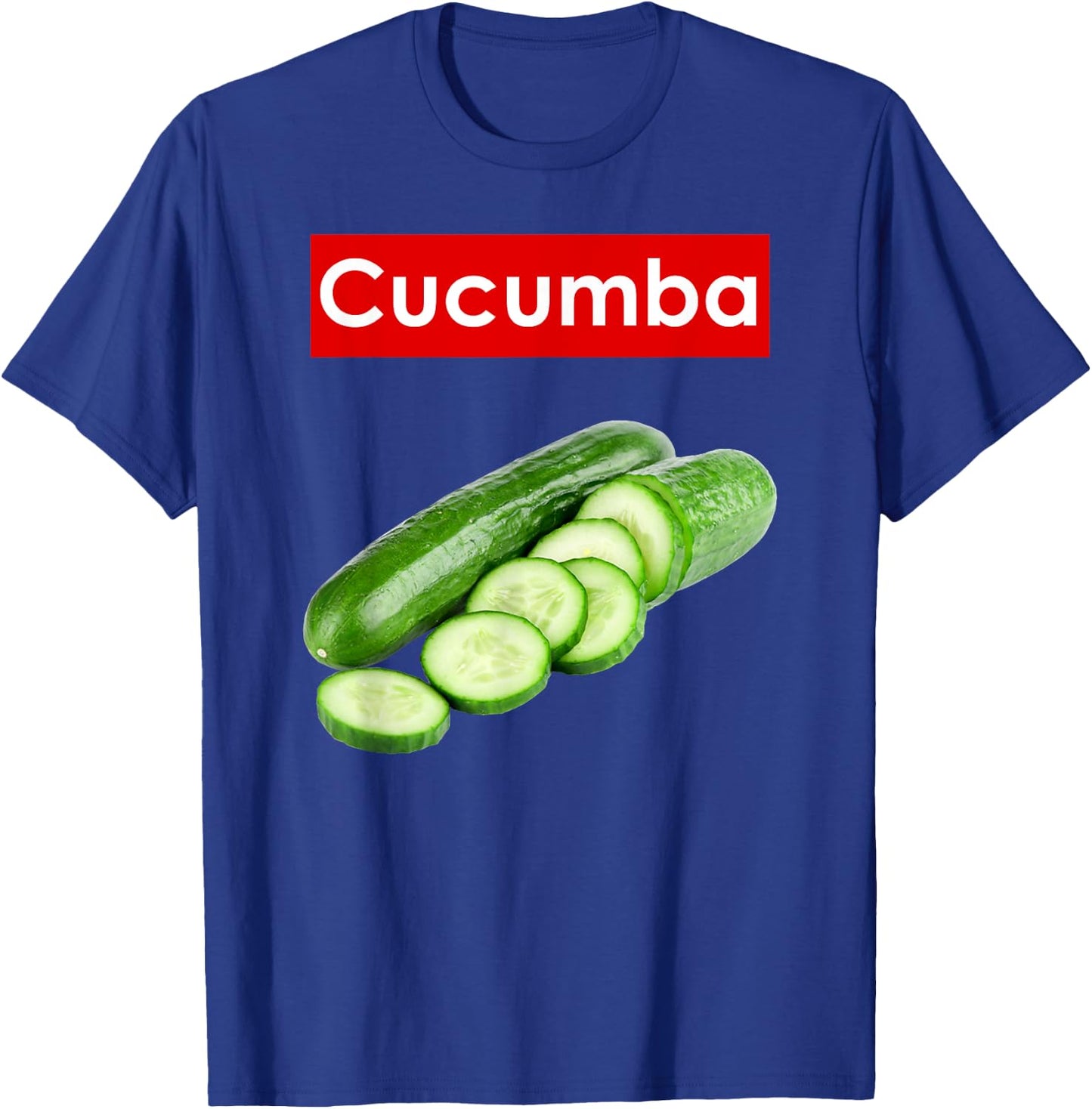 Pickle Jamaica Vegan Big Dill T-Shirt - T-Shirt | Royal