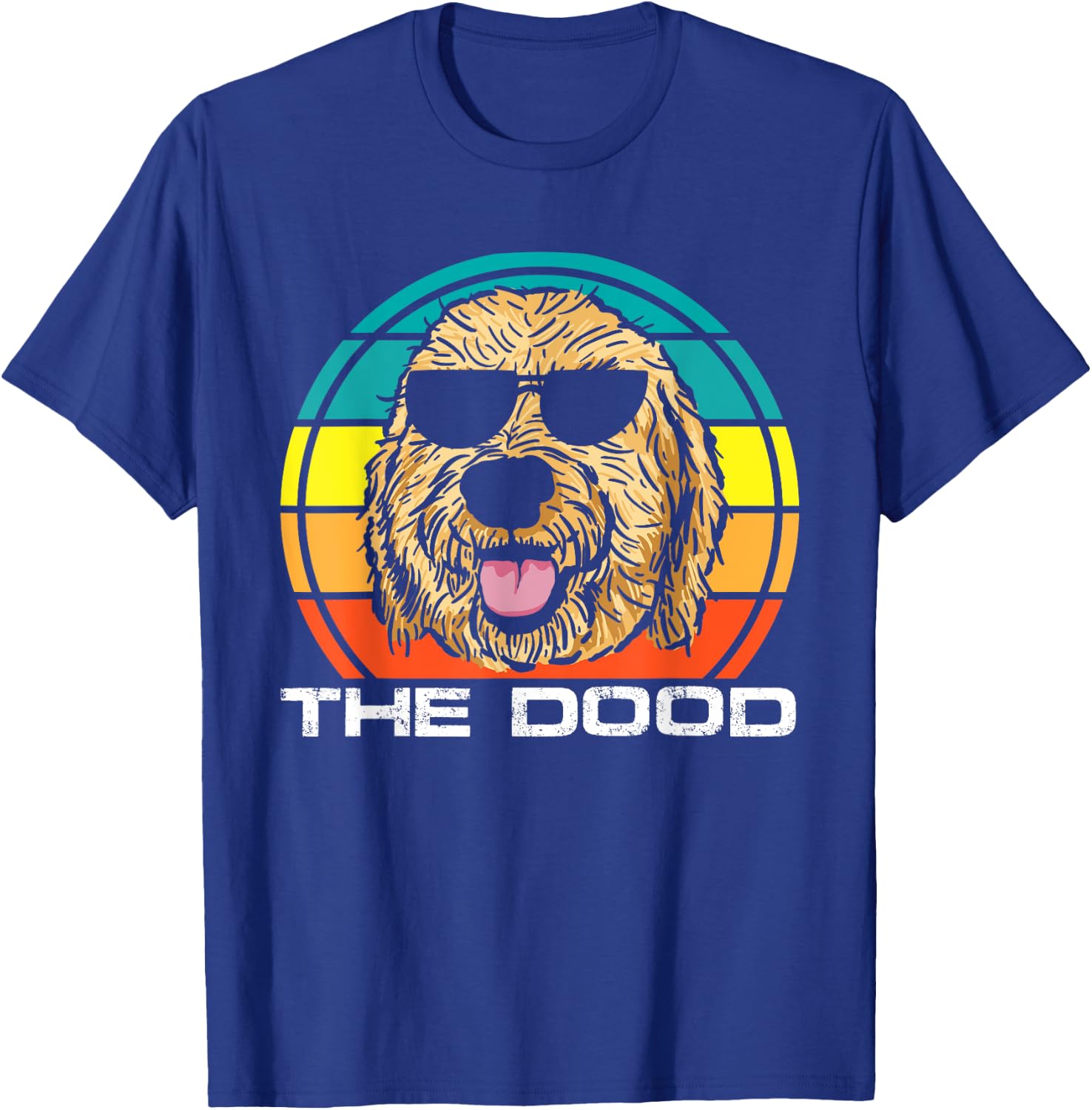 The Dood | Vintage Goldendoodle Dog Owner Women T-Shirt - T-Shirt | Royal