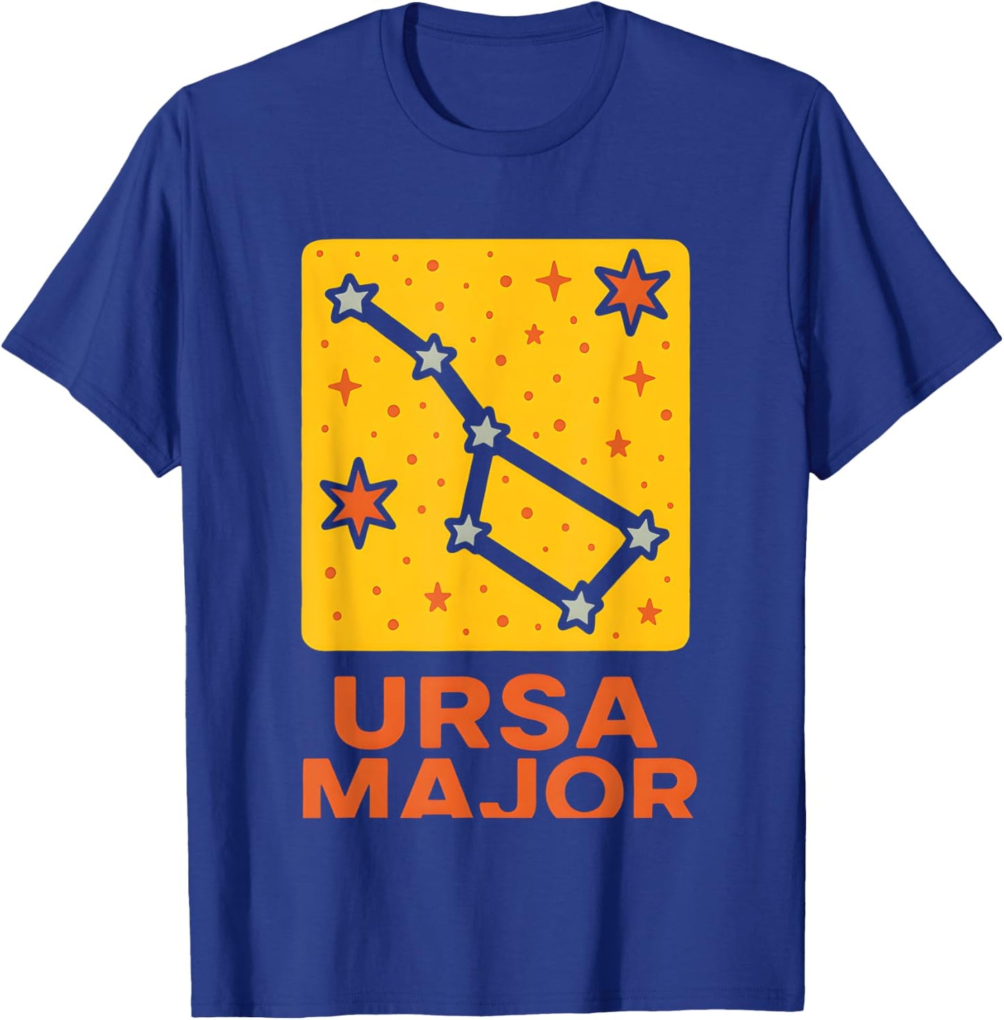 Stars Constellation Ursa Major Space Astronomer T-Shirt - T-Shirt | Royal