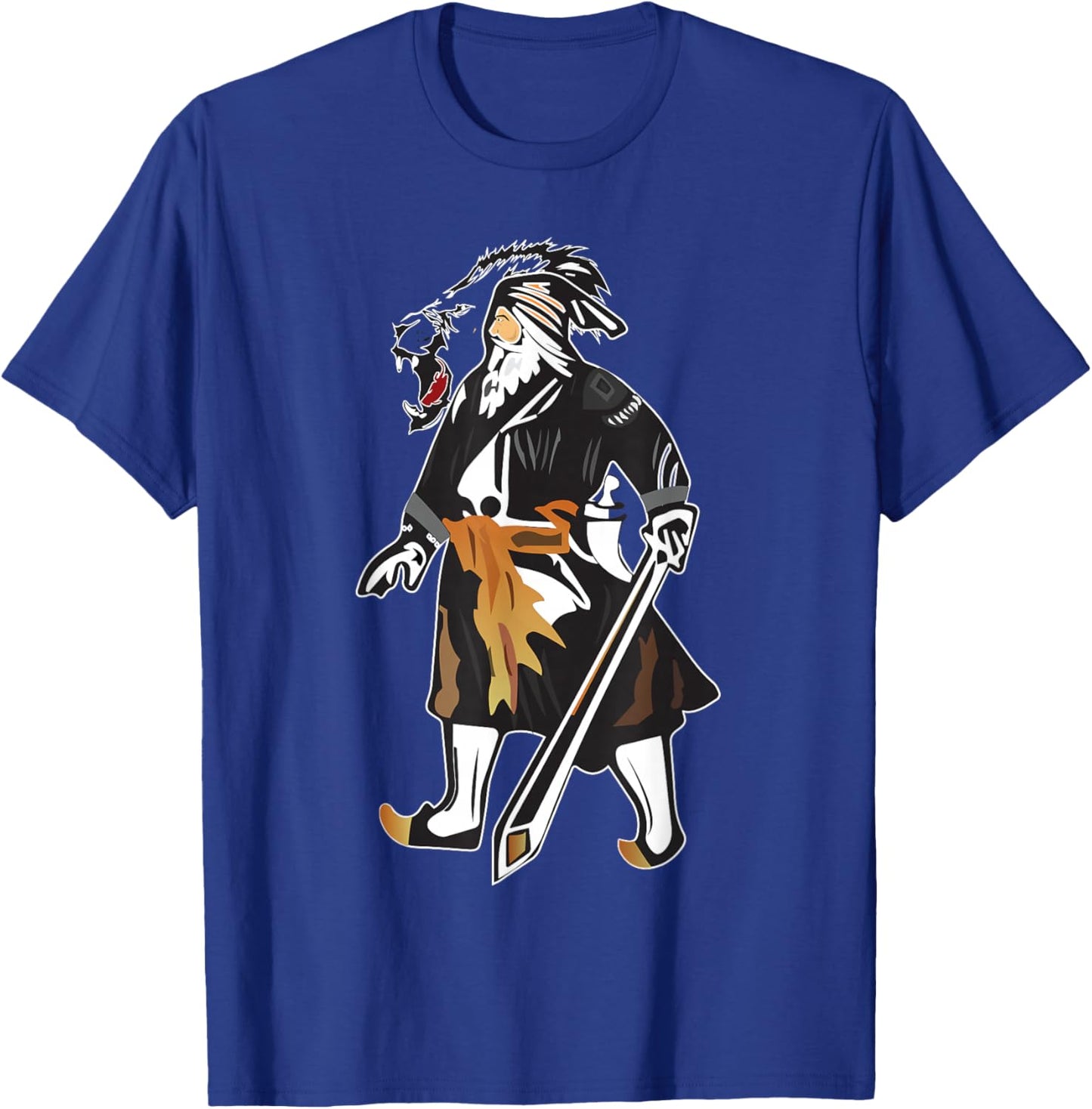 Sikh Martyr Baba Deep Singh Shahid Roaring Lion T-Shirt - T-Shirt | Royal