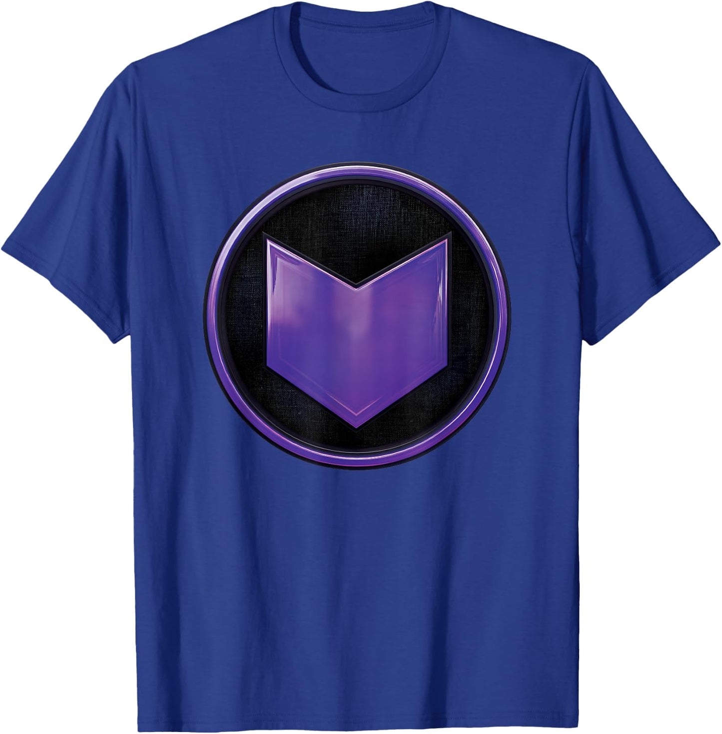 Marvel Hawkeye Purple Arrow Logo T-Shirt - T-Shirt | Royal