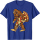 Funny Sasquatch Carry Pizza Sasquatch Animals Pizza Lovers T-Shirt - T-Shirt | Royal