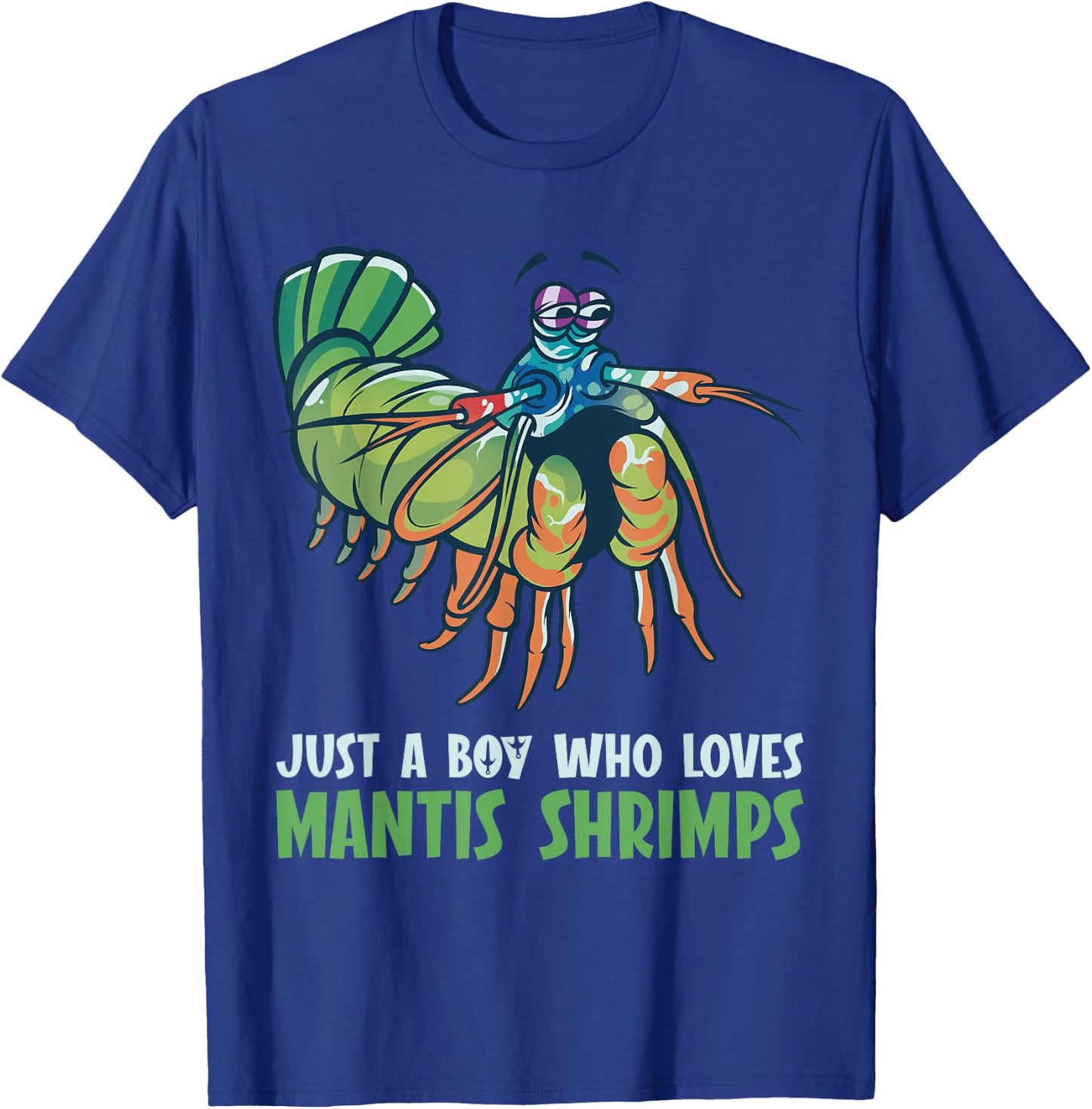 Shrimps Animal Protectionc cute Mantis Shrimp T-Shirt - T-Shirt | Royal