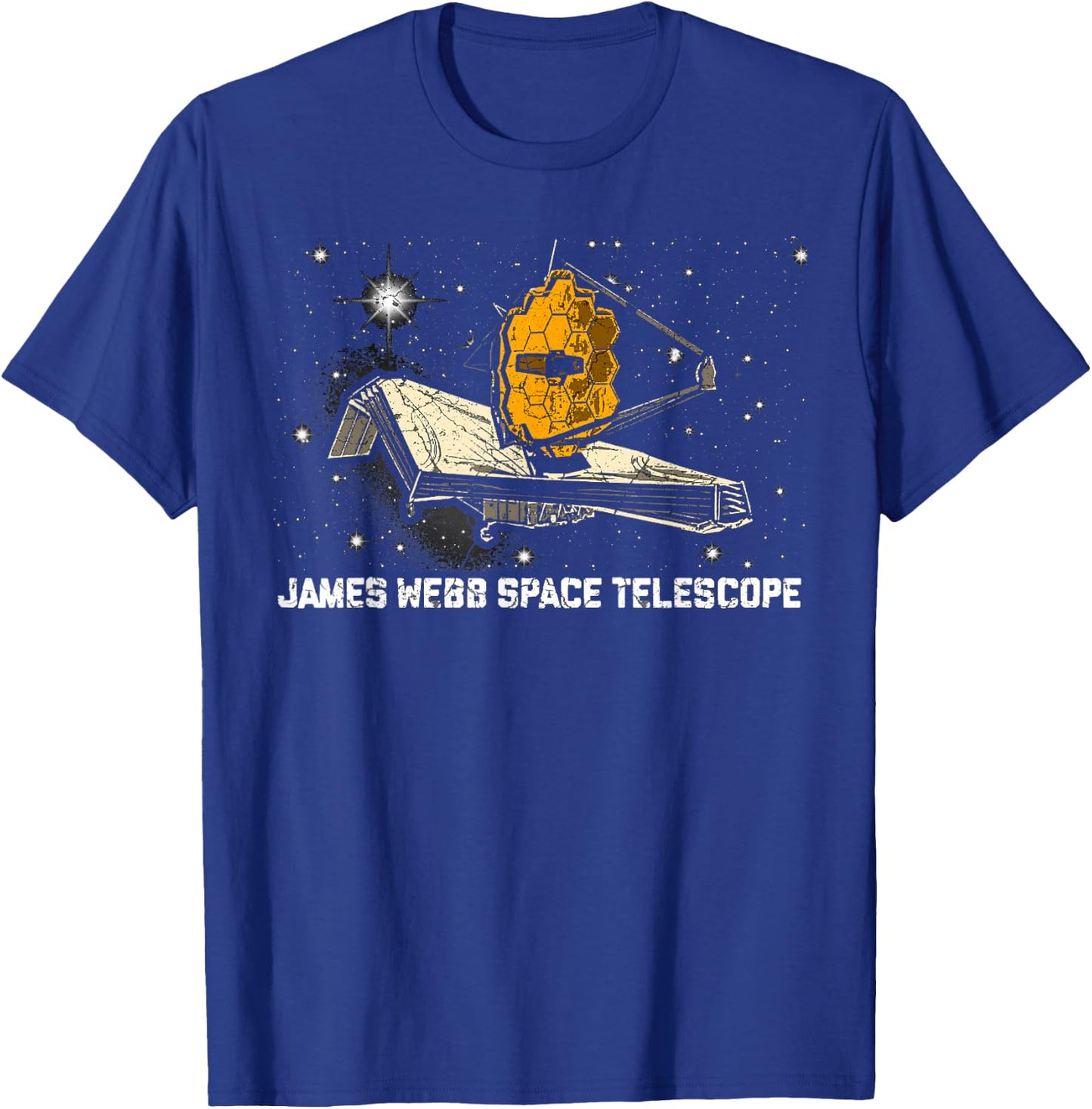 James Webb Space Telescope JWST Astronomy Astrophysics T-Shirt - T-Shirt | Royal