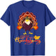 Funny eagle Turkey Happy Thanksgiving T-Shirt - T-Shirt | Royal