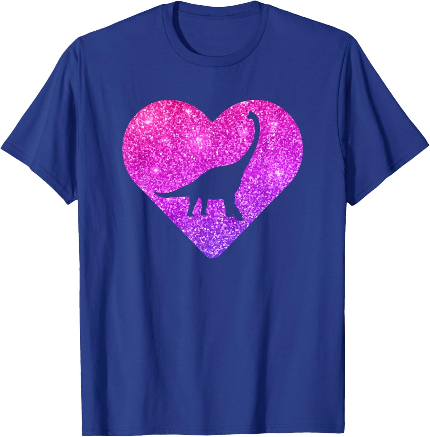 Cute Brachiosaurus Dinosaur Gift Girls Teens And Women T-Shirt - T-Shirt | Royal