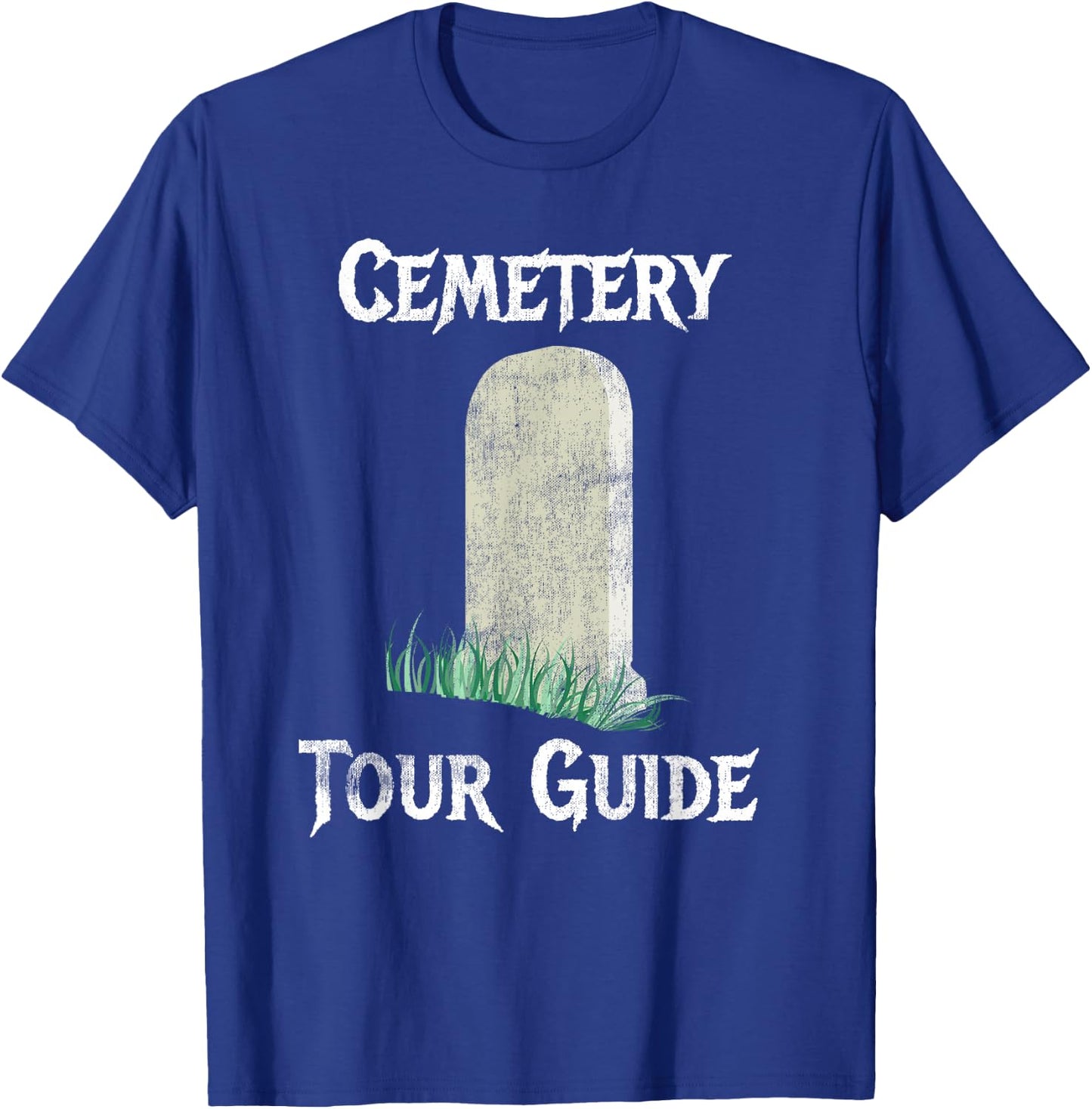 Cemetery Tour Guide Tombstone Graveyard Enthusiasts T-Shirt - T-Shirt | Royal