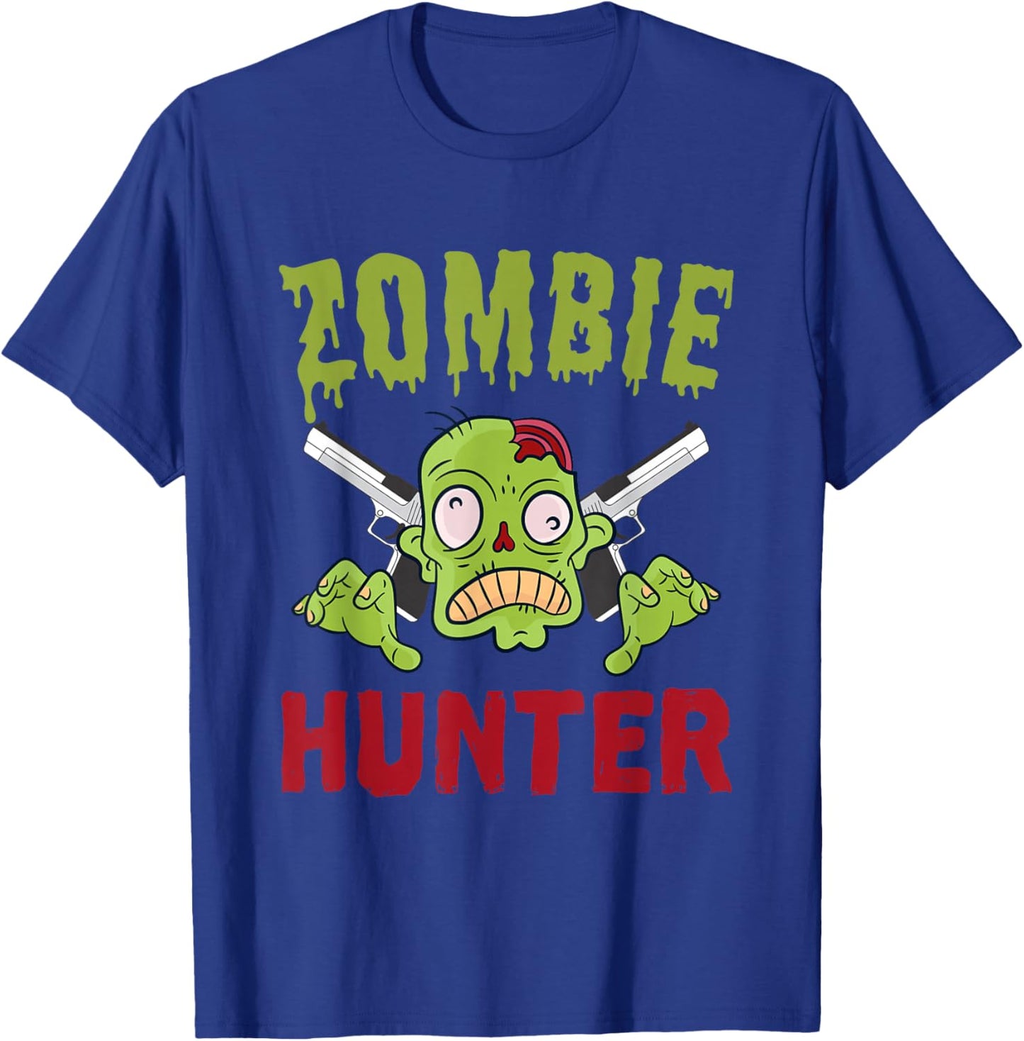 Zombie Hunter T-Shirt - T-Shirt | Royal