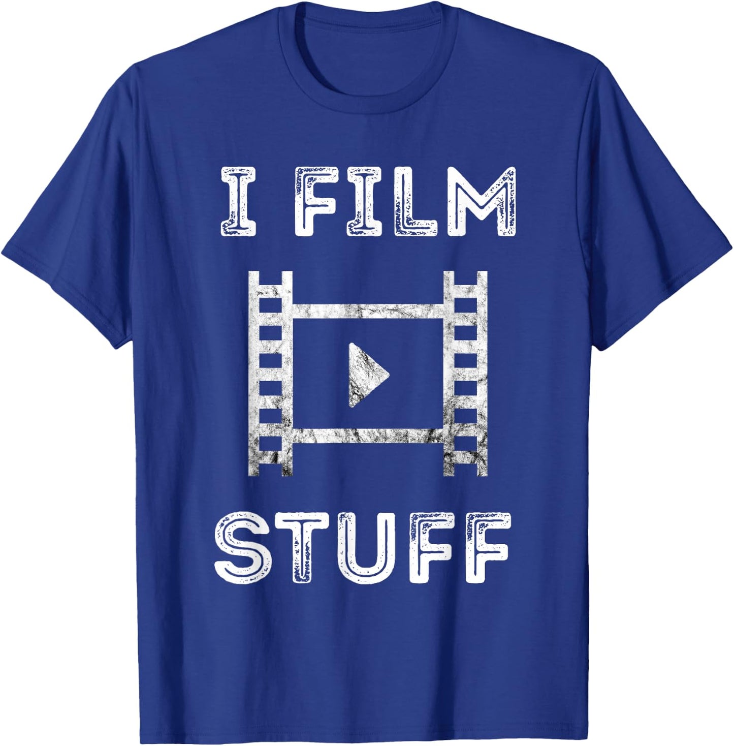 Filmmaker I Film Stuff Film Producer Videographer Lover T-Shirt - T-Shirt | Royal