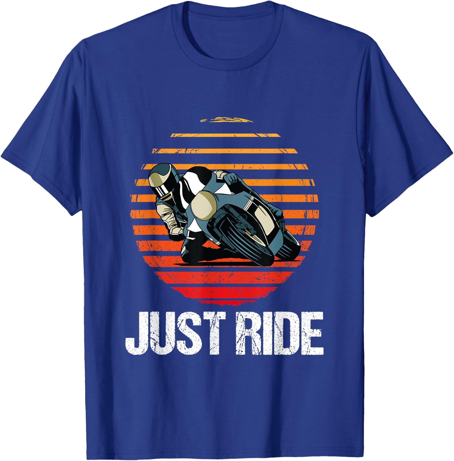 Motorbike for a Biker T-Shirt - T-Shirt | Royal