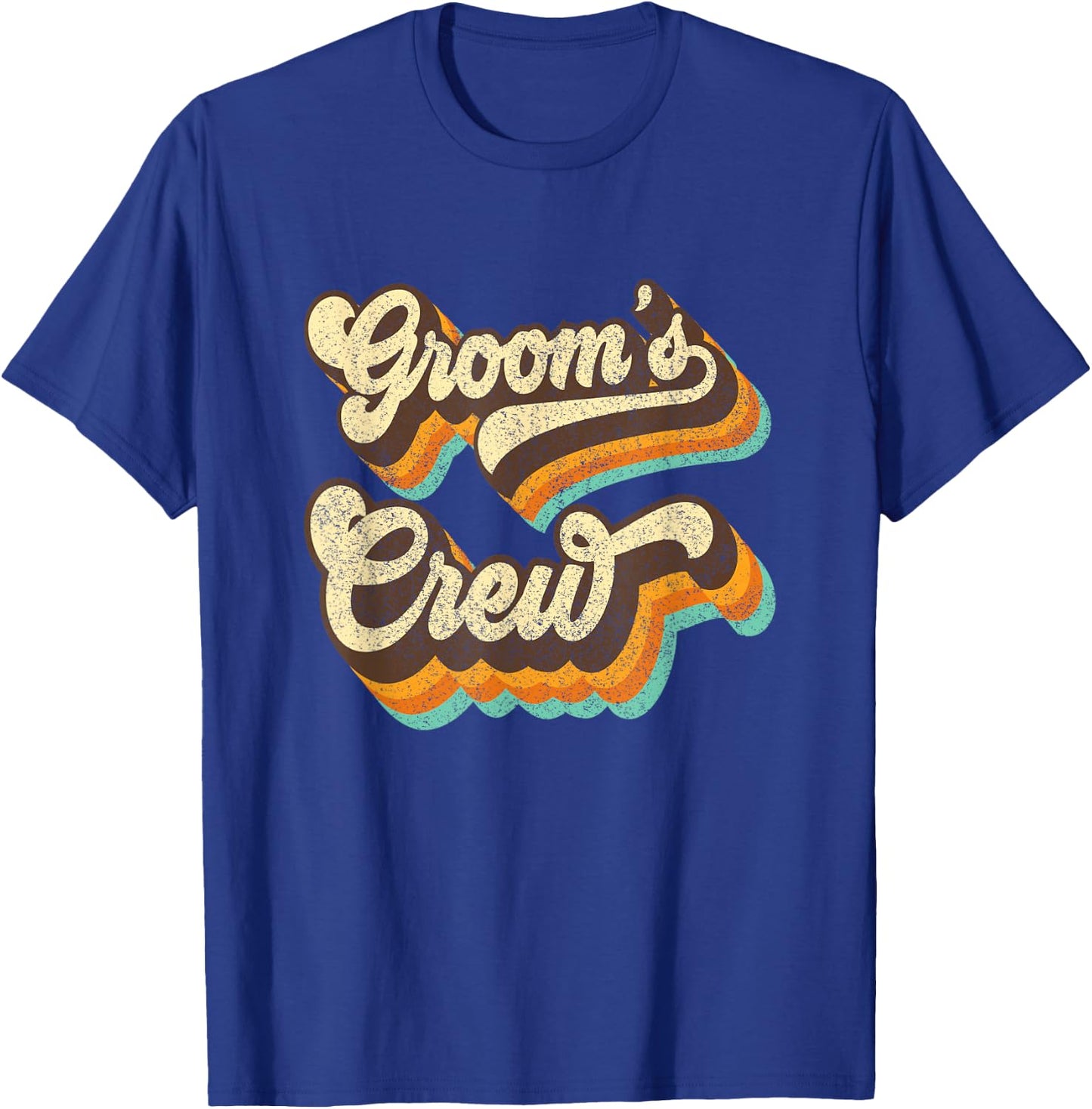 Groom Crew - Groomsmen T-Shirt - T-Shirt | Royal