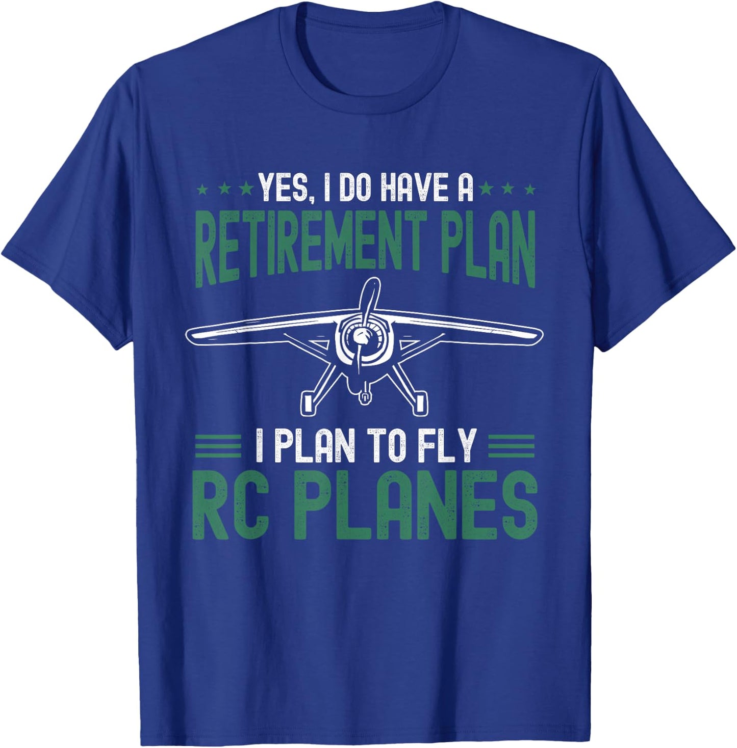 Remote Controlled Aeroplane Model Plane T-Shirt - T-Shirt | Royal