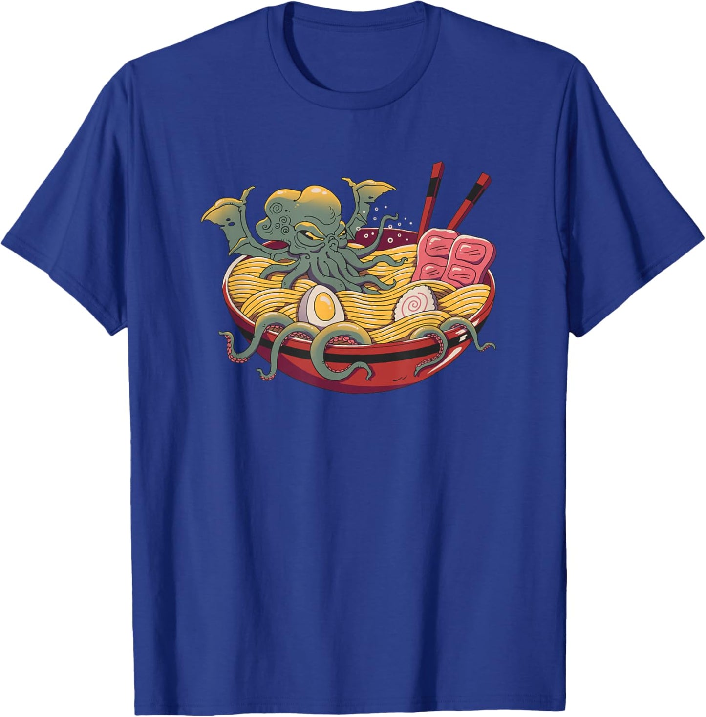 Ramen Cthulhu T-Shirt - T-Shirt | Royal