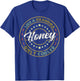 Vintage Honey Like a Grandma Only Cooler Cute Mother's Day T-Shirt - T-Shirt | Royal