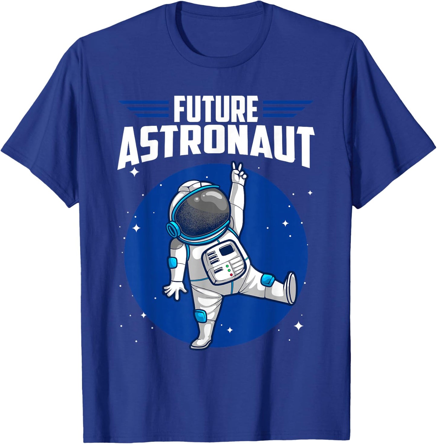 Cool Future Astronaut For Kids Boys Girls Spaceman Cosmonaut T-Shirt - T-Shirt | Royal