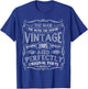 Man Myth Legend Vintage 1985 Year Of Birth Birthday T-Shirt - T-Shirt | Royal