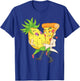 Cool Pizza Slice Pineapple Love Funny Italian Pie Eater Gift T-Shirt - T-Shirt | Royal