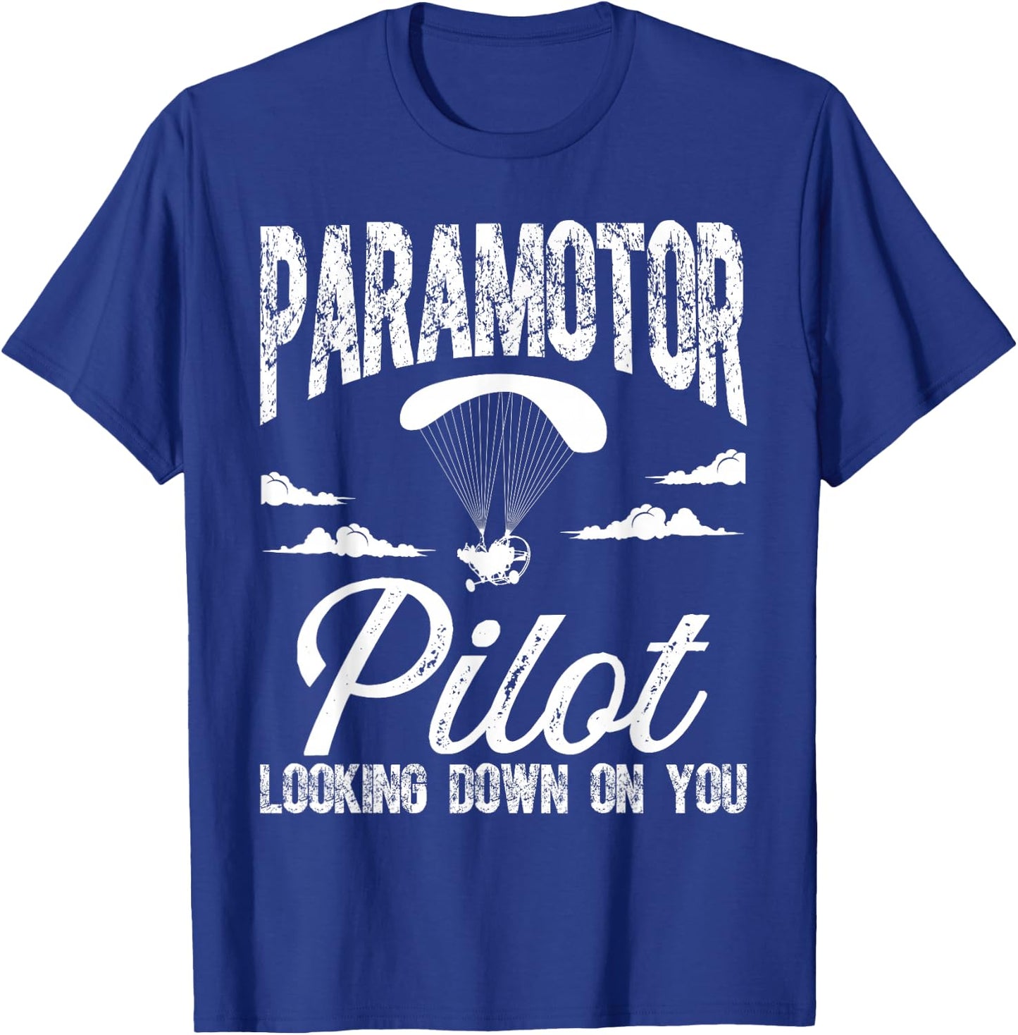 Paramotoring Kit Paraglider Equipment Paramotor Pilot T-Shirt - T-Shirt | Royal