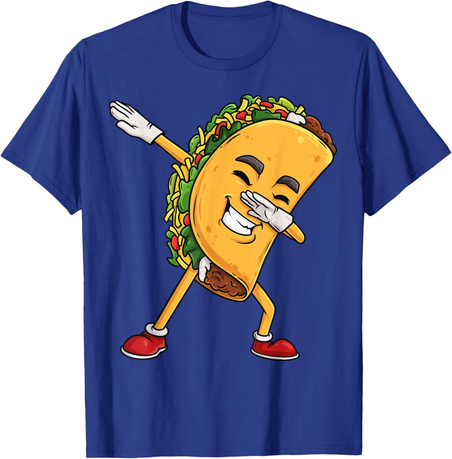 Dabbing Taco Cinco de Mayo Funny Mexican Dab Boys Kids T-Shirt - T-Shirt | Royal