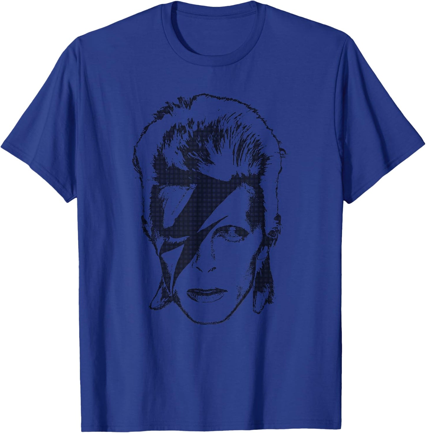 David Bowie - Lightning T-Shirt - T-Shirt | Royal