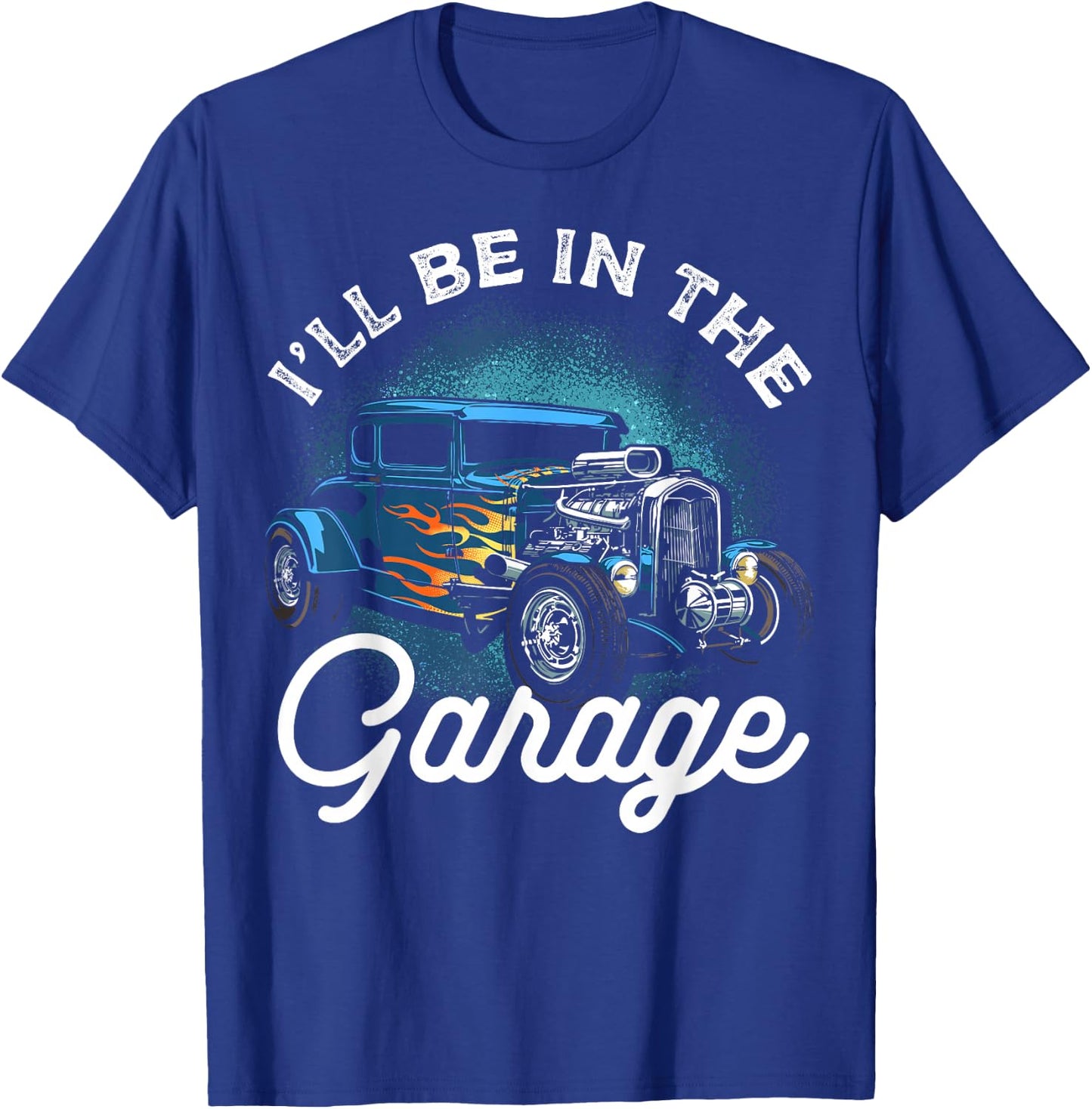 Vintage Classic Cars Automobile Car Show for Mechanics T-Shirt - T-Shirt | Royal