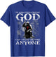He Who Kneels Before God Can Shirt, Christian Shirts T-Shirt - T-Shirt | Royal