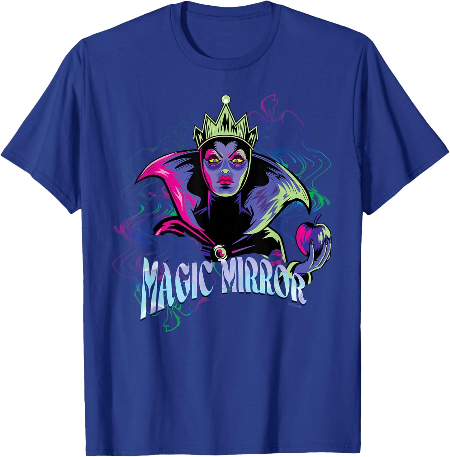 Disney Villains Evil Queen Magic Mirror Illustrated T-Shirt - T-Shirt | Royal