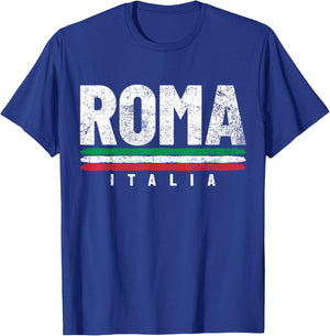 Roma Italia T-Shirt - T-Shirt | Royal