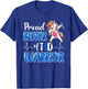 Type 1 Diabetes Shirt Proud Sister Of A T1D Warrior T-Shirt - T-Shirt | Royal