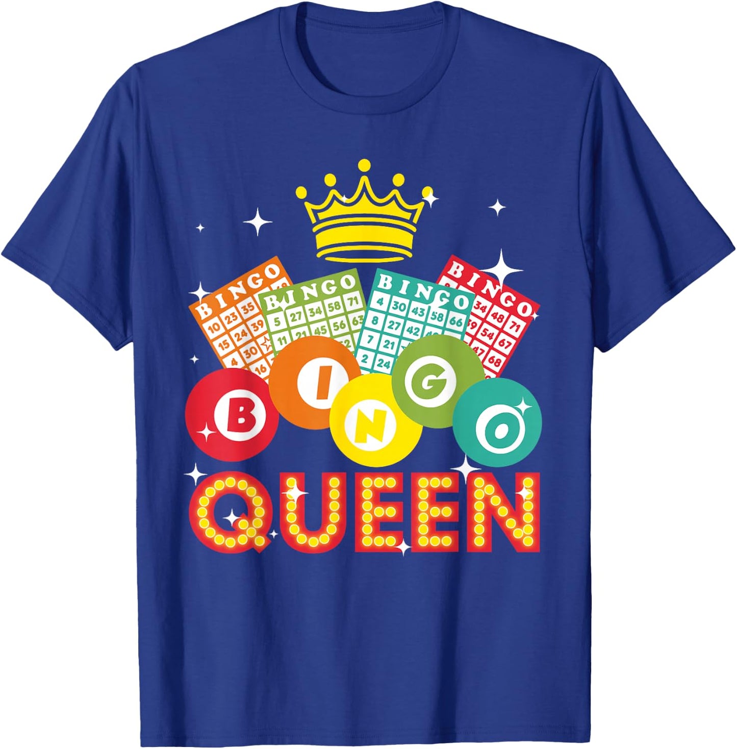 Cute Bingo Designs Mom Bingo Lovers Casino Players Small T-Shirt - T-Shirt | Royal