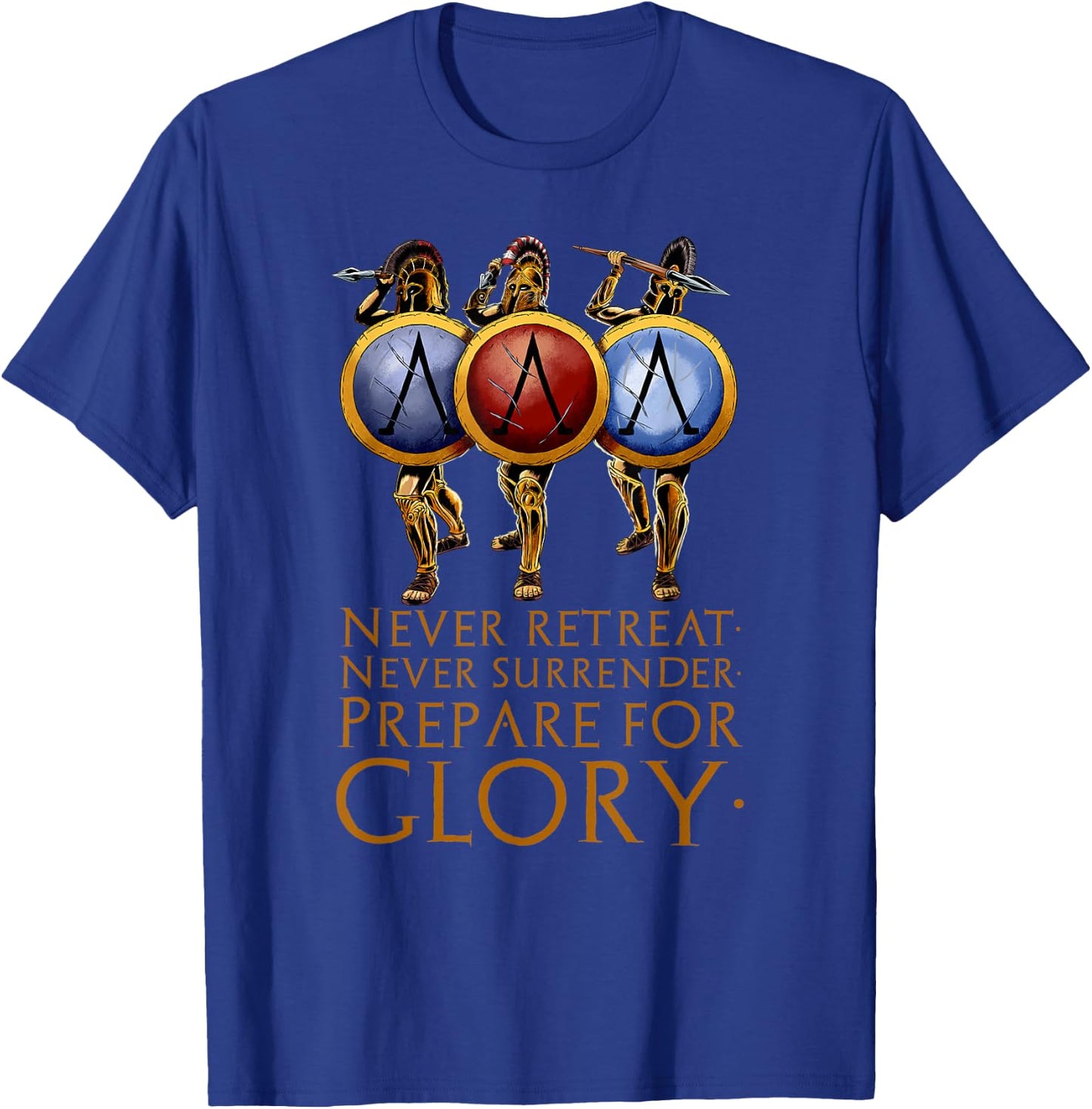 Sparta - Prepare For Glory - Motivational Greek History T-Shirt - T-Shirt | Royal