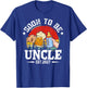 Soon to Be Uncle 2027 Retro Pregnancy Announcement Dad T-Shirt - T-Shirt | Royal
