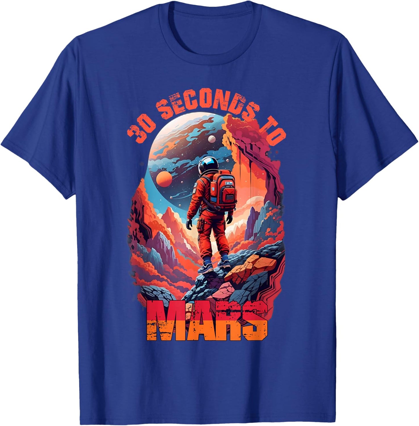 30 Seconds to Mars T-Shirt - T-Shirt | Royal