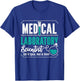 Medical Laboratory Scientist Lab Tech Laboratory Technician T-Shirt - T-Shirt | Royal