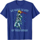 Astronaut Basketball Dunk Outer Space Game Out of This World T-Shirt - T-Shirt | Royal