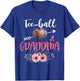 Ball Grandma Floral Funny Ball Heart Mother's Day T-Shirt - T-Shirt | Royal