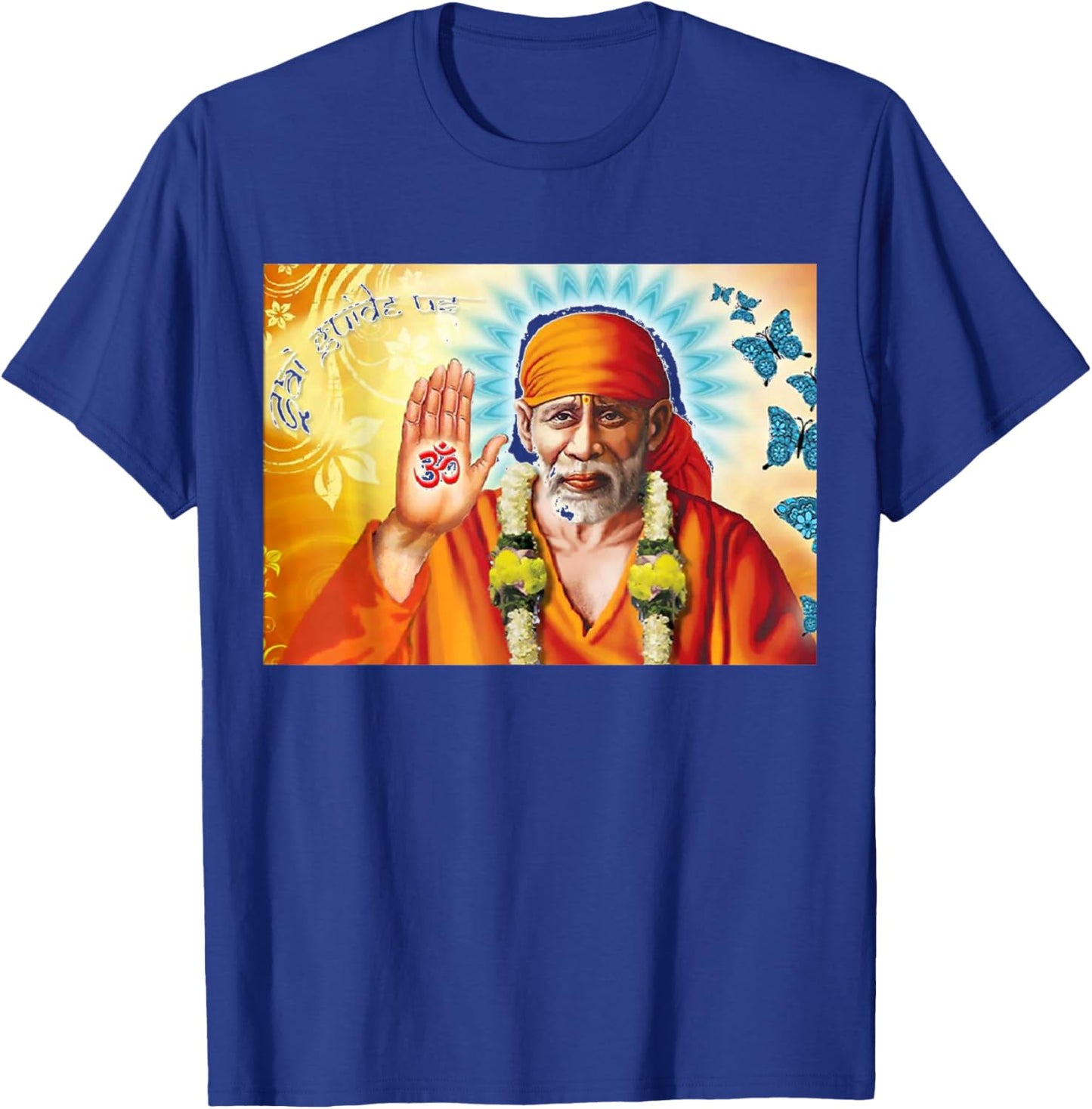 Om Sai ram, sai baba, shirdi sai T-Shirt - T-Shirt | Royal
