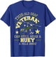 Hear A Huey A Mile Away - Helicopter Pilot Vietnam Veteran T-Shirt - T-Shirt | Royal