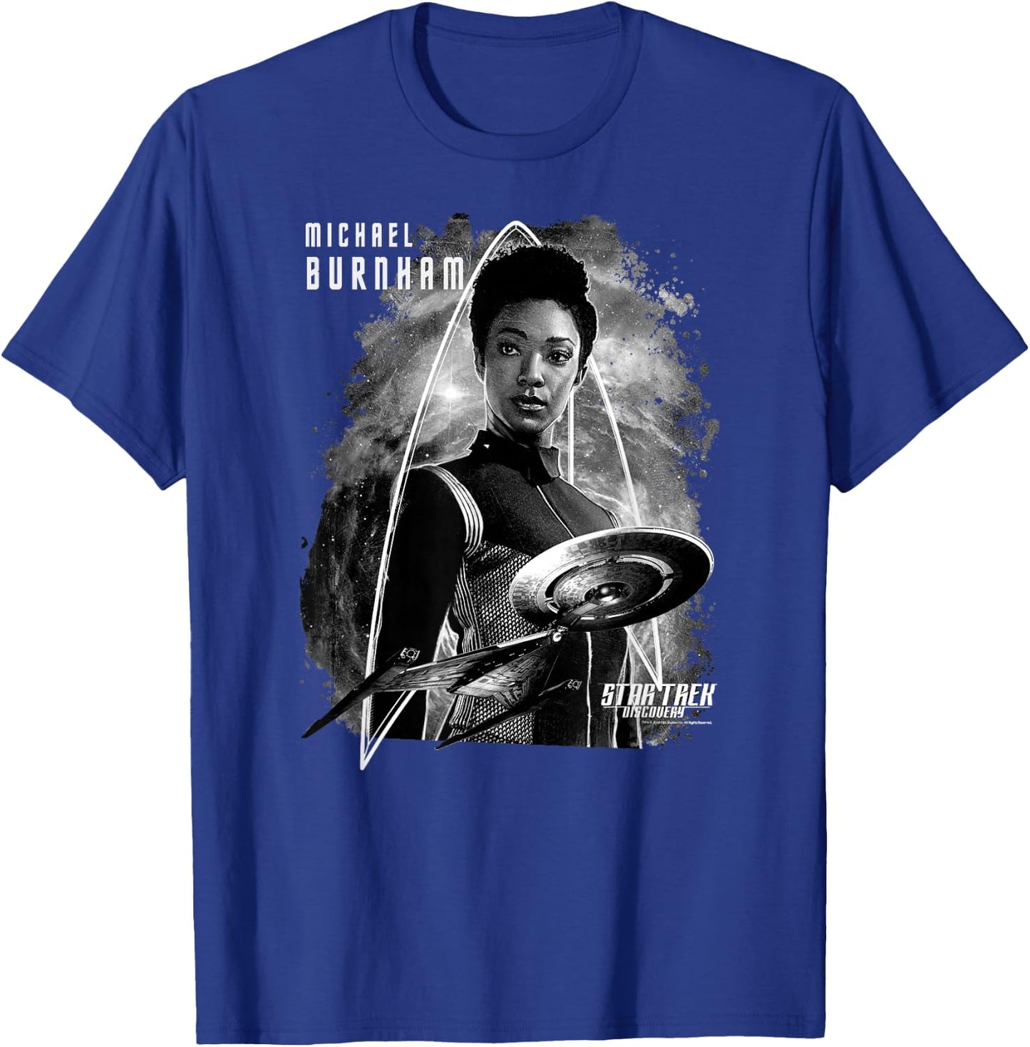 Star Trek Discovery Michael Burnham Delta T-Shirt - T-Shirt | Royal