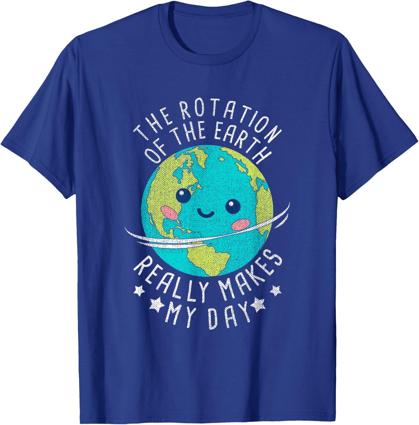 Gift Vegan Nature Earth Day T-Shirt - T-Shirt | Royal