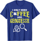 Retro Vintage Coffee And Geoguessr Location T-Shirt - T-Shirt | Royal