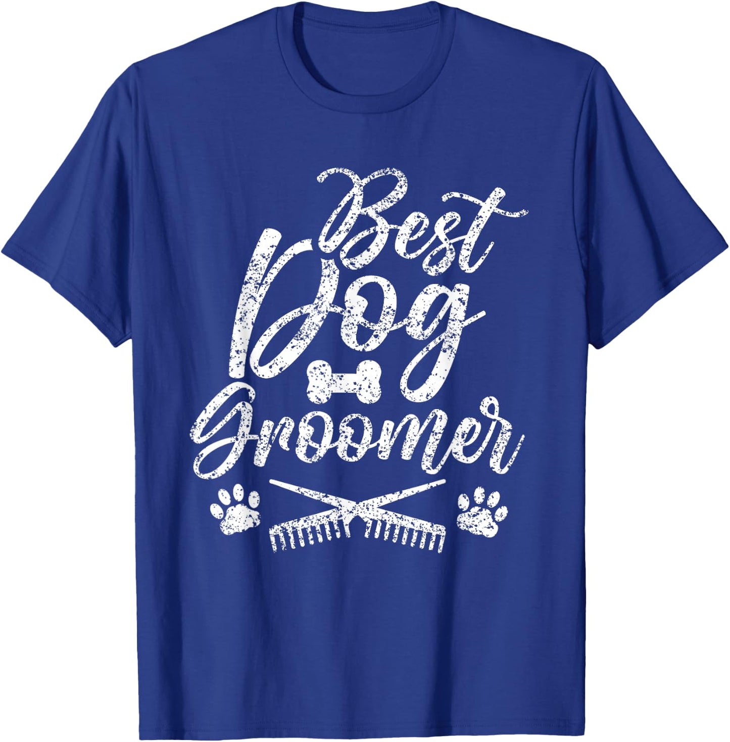Best Dog Groomer Animal Grooming Salon T-Shirt - T-Shirt | Royal