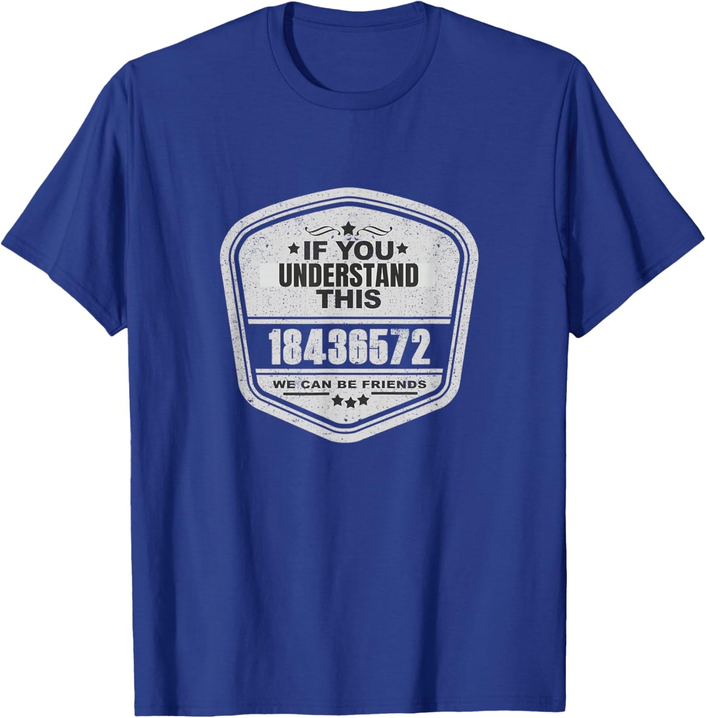 18436572 Awesome V8 Firing Order Car Enthusiast Gift T-Shirt - T-Shirt | Royal