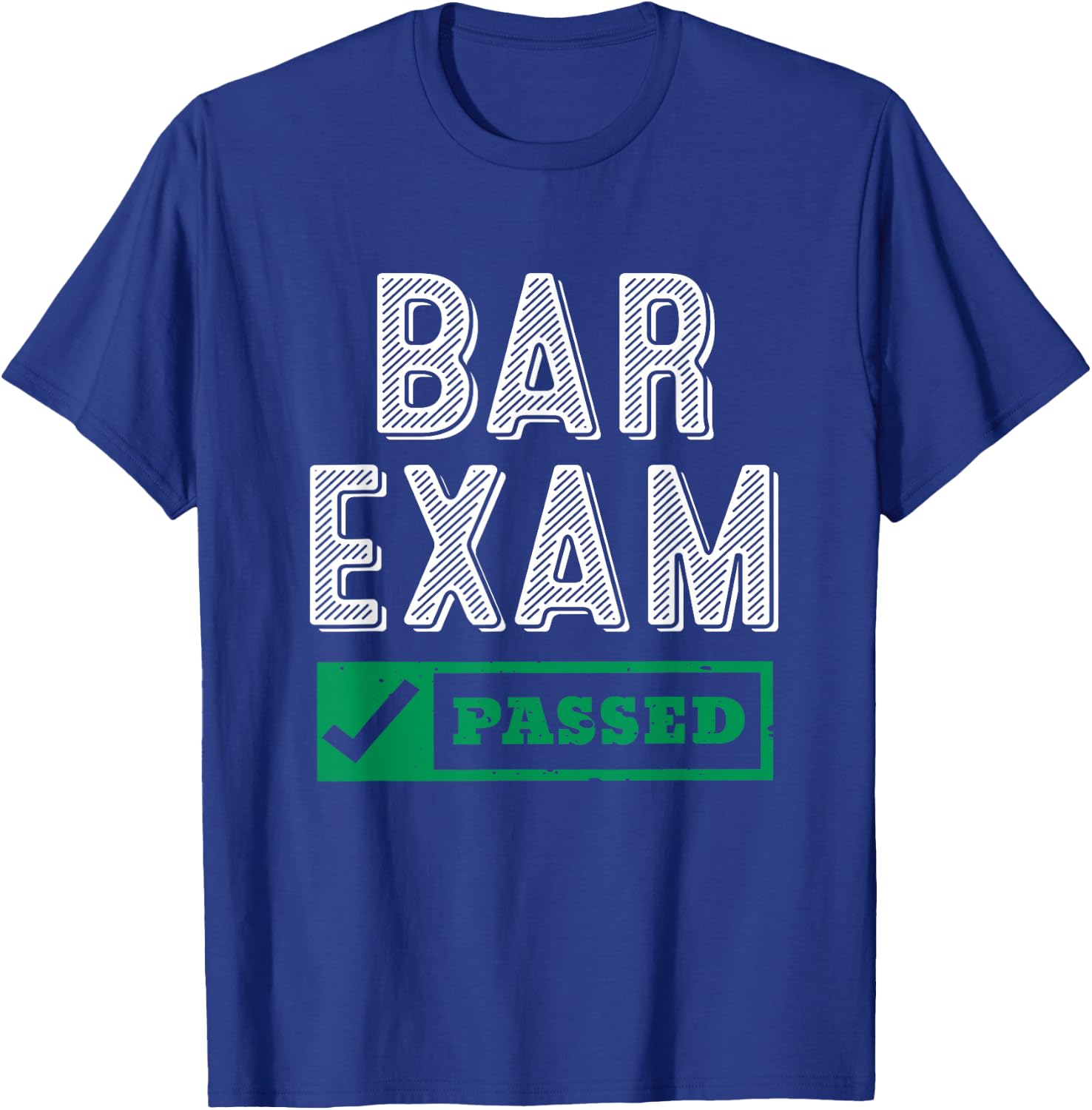 Bar Exam Passed - Law Graduates Outfit New Lawyers Gift T-Shirt - T-Shirt | Royal